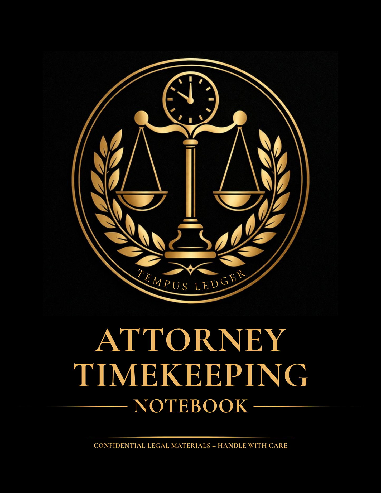 Attorney Timekeeping Notebook - Spiral-Bound