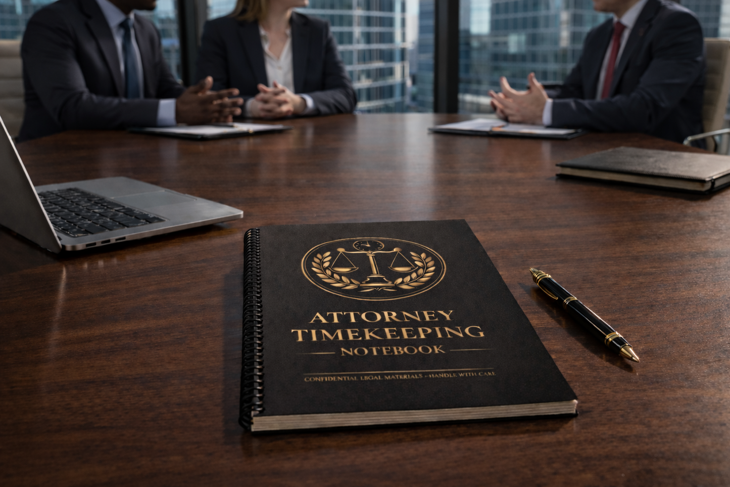 Attorney Timekeeping Notebook - Spiral-Bound